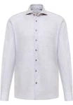 Eterna Langarmhemd MODERN FIT EASY IRON Grau