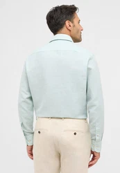 Eterna Langarmhemd MODERN FIT EASY IRON Hellblau/Hellgrün/Grün/Türkis