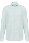 Eterna Langarmhemd MODERN FIT EASY IRON Hellblau/Hellgrün/Grün/Türkis