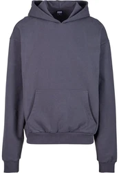 Urban Classics Sweatshirt Ultra Heavy Hoody Dunkelblau/Grau/Dunkelgrau/Blau/Lila