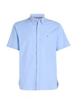 Tommy Hilfiger Kurzarmhemd 1985 FLEX OXFORD RF SHIRT Hellblau/Blau