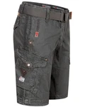 Geographical Norway Shorts Herren Cargo Shorts Bermuda Sommer Freizeit Khaki/Dunkelgrau/Dunkelgrün