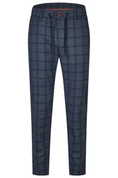 Hattric 5-Pocket Hose Dunkelblau/Grau/Blau/Hellblau