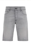 WE Fashion Shorts Grau/Hellgrau