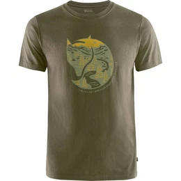 Fjllrven T-Shirt Herren Outdoor-Shirt Arctic Fox Kurzarm (1-tlg)