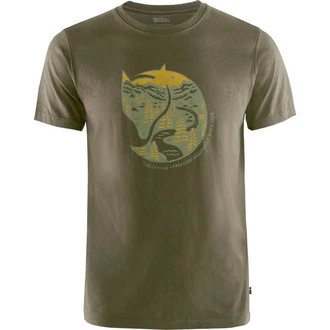 Fjällräven T-Shirt Herren Outdoor-Shirt Arctic Fox