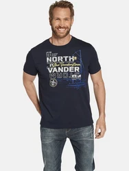 Jan Vanderstorm T-Shirt FRIMANN mit Druck 