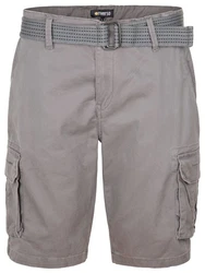riverso Cargoshorts Herren Shorts RIVJoko Regular Fit Khaki/Grau