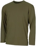 MFH T-Shirt US Shirt langarm 170 g/m² oliv