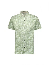 Kurzarmhemd - Hemd mit Allover-Muster -Shirt Short Sleeve Jersey