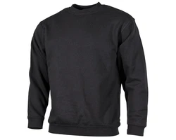 MFH Sweatshirt Rundhalspullover schwarz