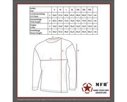 MFH Sweatshirt Rundhalspullover schwarz