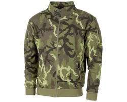 MFH Sweatjacke Tactical Dunkelgrün