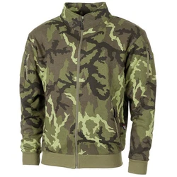 MFH Sweatjacke Tactical Dunkelgrün