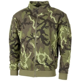 Sweatjacke Sweatjacke Tactical mit Kopfhhrerausgang