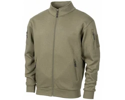MFH Sweatjacke Tactical Dunkelgrün/Braun/Khaki