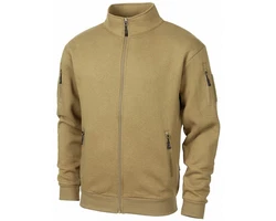 MFH Sweatjacke Tactical coyote