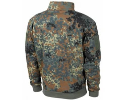 MFH Sweatjacke Tactical Dunkelgrün/Braun