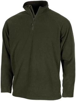 MFH Langarmshirt Troyer Microfleece
