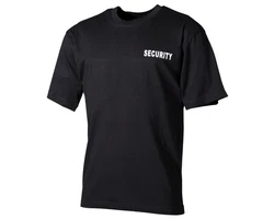 MFH T-Shirt Security schwarz