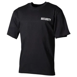 MFH T-Shirt Security schwarz