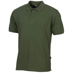 MFH Poloshirt mit Knopfleiste Dunkelgrün/Grün