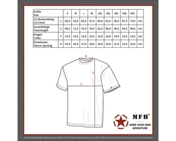 MFH Poloshirt mit Knopfleiste schwarz