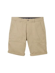 TOM TAILOR Bermudas Shorts Utility Khaki/Beige