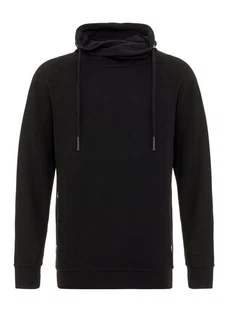 RedBridge Sweatshirt Pullover mit hohem Schalkragen Schwarz