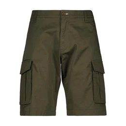 Cargoshorts 205069 Herren Relaxed Fit Cargoshorts aus Twill mit Steinnussknpfen