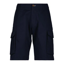 Cargoshorts 205069 Herren Relaxed Fit Cargoshorts aus Twill mit Steinnussknpfen