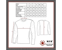 MFH Rundhalspullover Troyer Pullover mit Reißverschluss schwarz