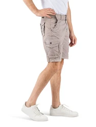 DENIMFY Cargoshorts DFUlli Regular Fit Khaki
