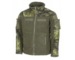 MFH Professional Fleece-Jacke Combat Dunkelgrün