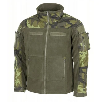 MFH Professional Fleece-Jacke Combat Dunkelgrün