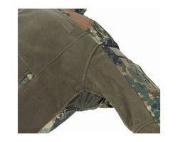 MFH Professional Fleece-Jacke Combat Braun/Dunkelgrün