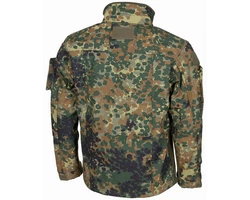 MFH Professional Fleece-Jacke Combat Braun/Dunkelgrün