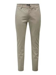 Chinohose - Stretch - Slim Fit - ONSMARK SLIM 0209 MELANGE PANT