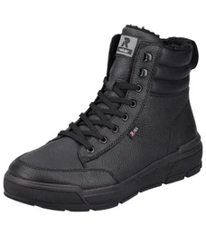 Stiefelette Leder Schnrstiefelette