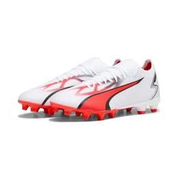 ULTRA MATCH FG/AG WHITE-GREY DAWN-SAFETY YE Fuballschuh