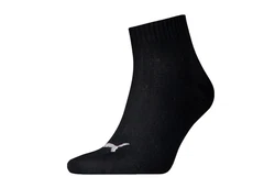 PUMA BODYWEAR Socken Quarter - Everyday Kurzsocken Schwarz/Grau
