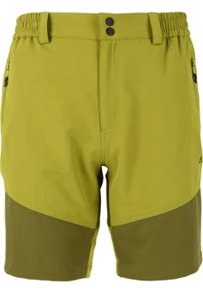 WHISTLER Funktionsshorts AVIAN ACTIV STRETCH Dunkelgrün/Grün/Gelb