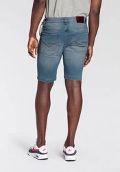 Bruno Banani Jeansshorts Orange/Hautfarben/Hellblau