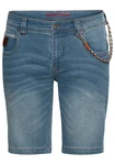Bruno Banani Jeansshorts Orange/Hautfarben/Hellblau