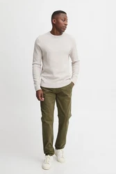 Casual Friday Chinohose CFViggo Chinohose Slim Fit Khaki/Dunkelgrün