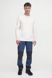 North Bend Longsweatshirt NBTergong M L/S Tee Weiß/Creme
