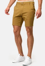 Indicode Chinoshorts INSylvester Khaki/Beige/Braun