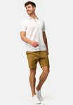 Indicode Chinoshorts INSylvester Khaki/Beige/Braun