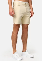 Indicode Chinoshorts INSylvester Khaki/Beige