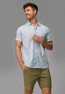 Indicode Chinoshorts INSylvester Khaki/Dunkelgrün
